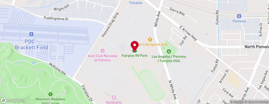 Fearplex Map Fairplex RV Park 2200 N White Ave, Pomona, La Verne, CA - Full Tenants ...